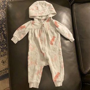 Carter’s hooded onesie